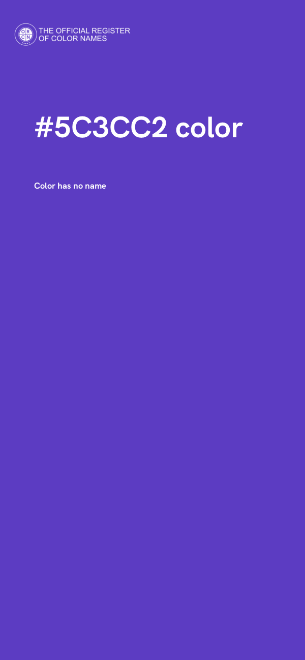 #5C3CC2 color image