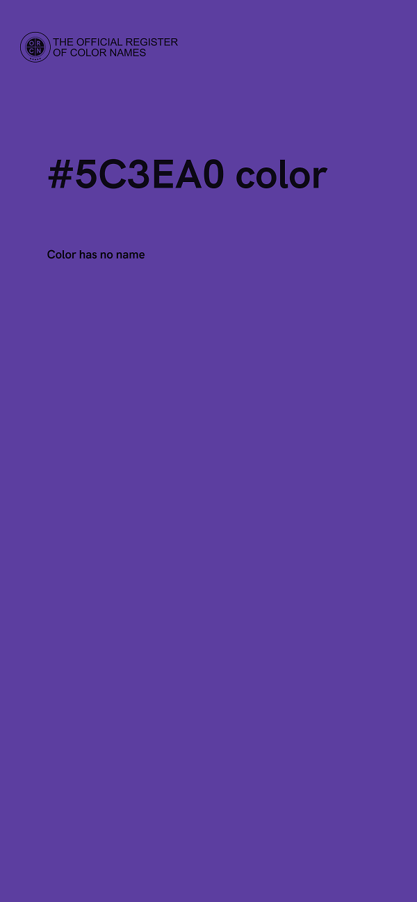 #5C3EA0 color image