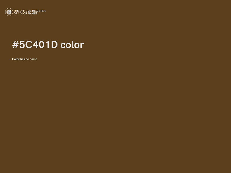 #5C401D color image