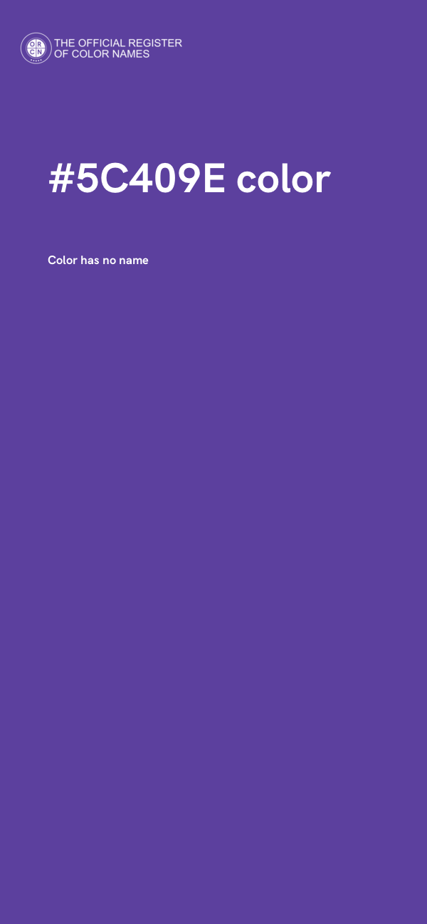 #5C409E color image