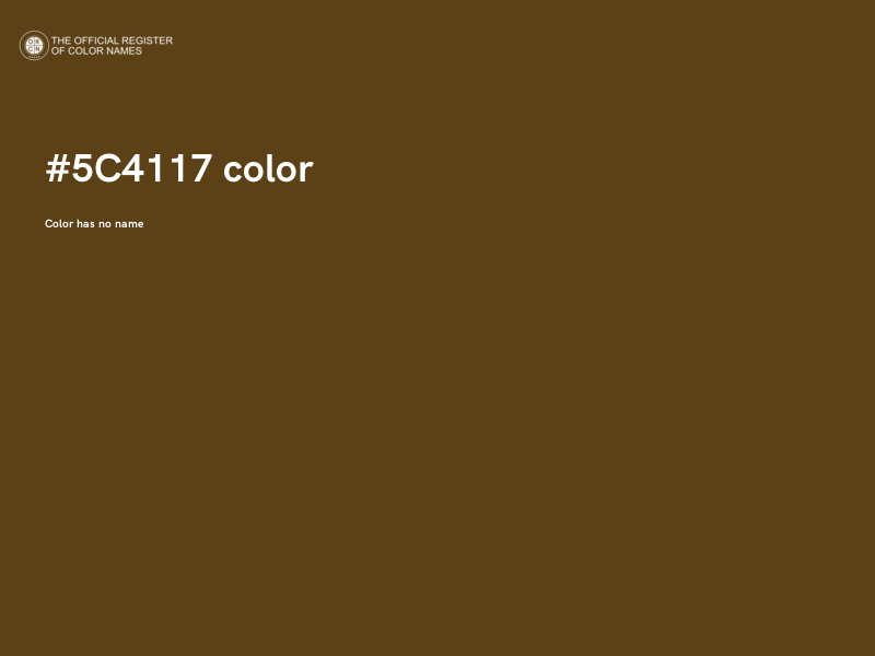 #5C4117 color image