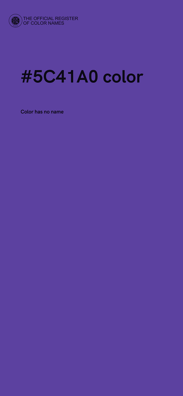 #5C41A0 color image