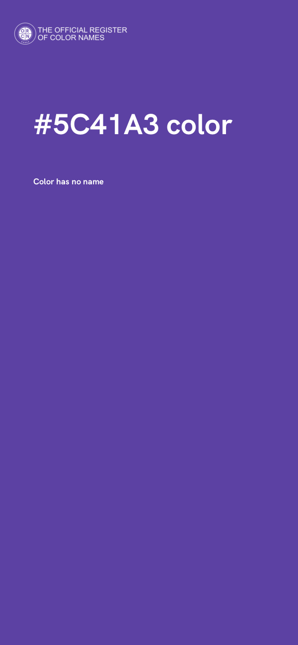 #5C41A3 color image
