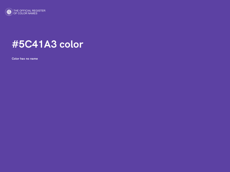 #5C41A3 color image