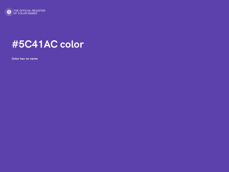 #5C41AC color image