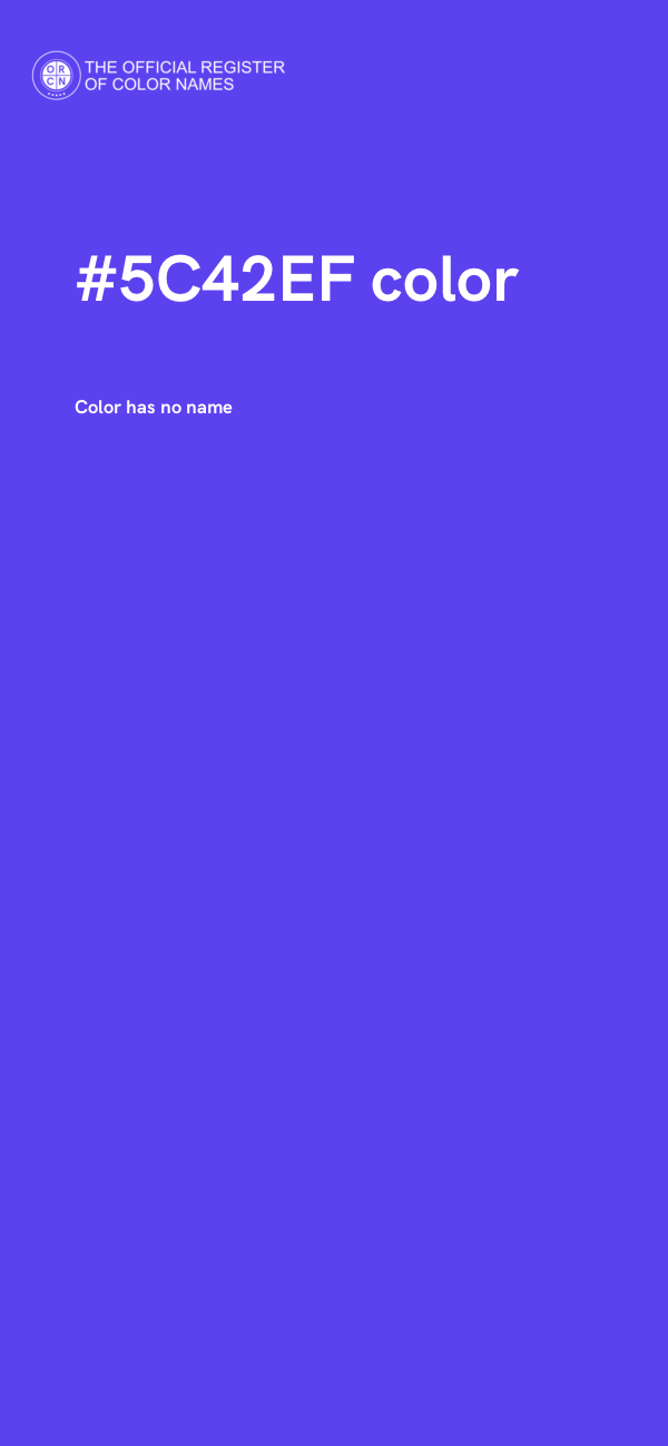 #5C42EF color image