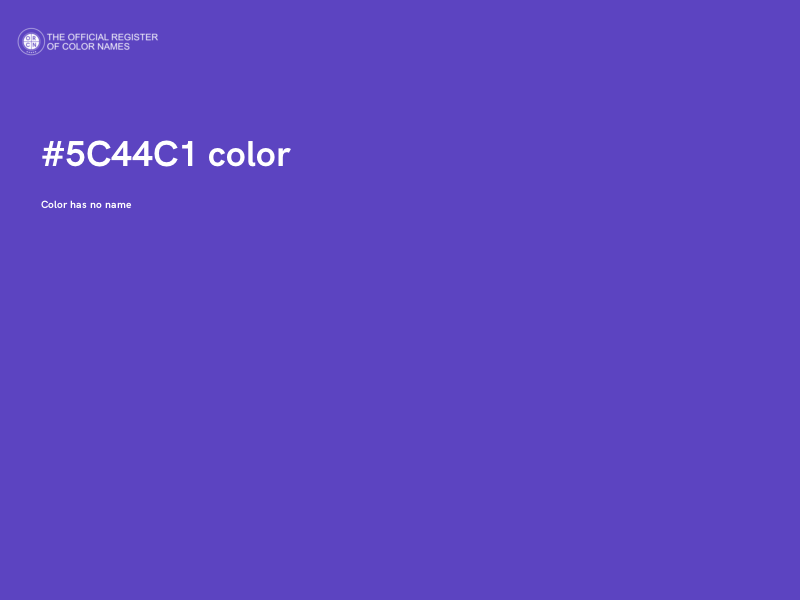 #5C44C1 color image