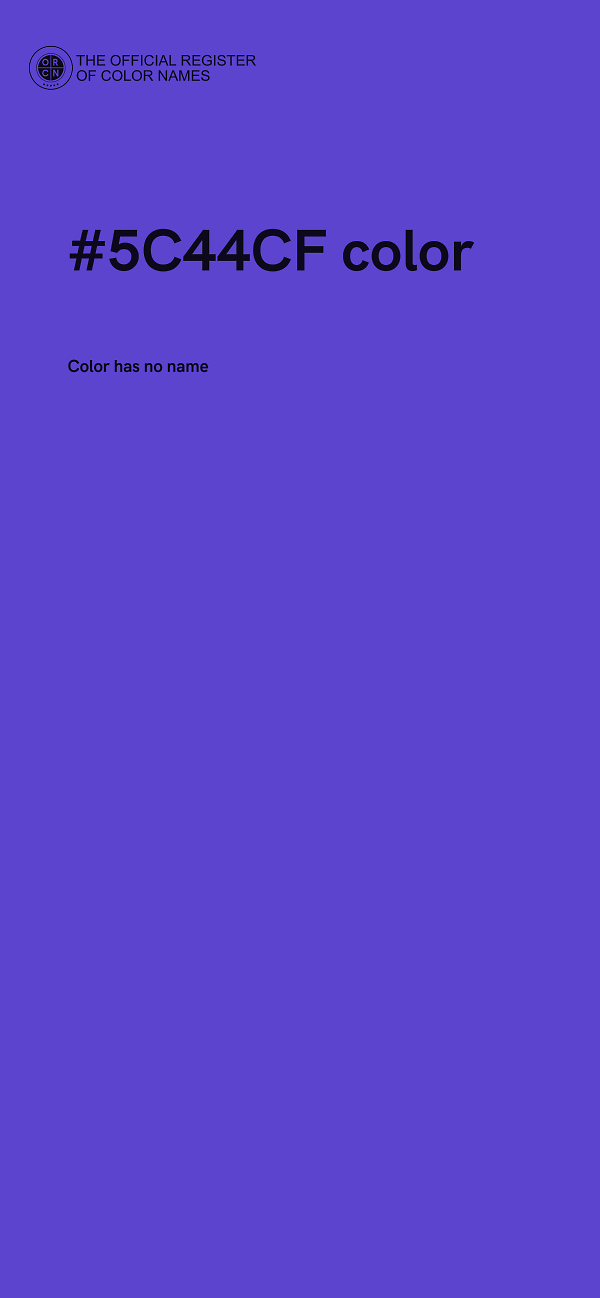 #5C44CF color image