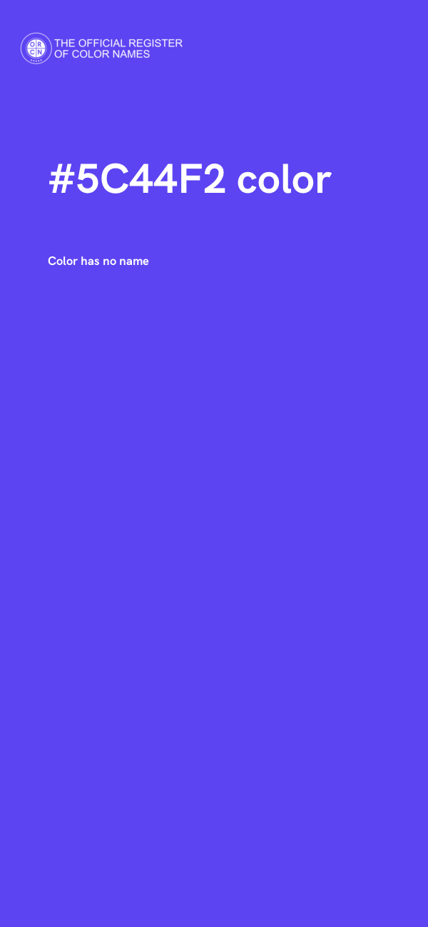 #5C44F2 color image