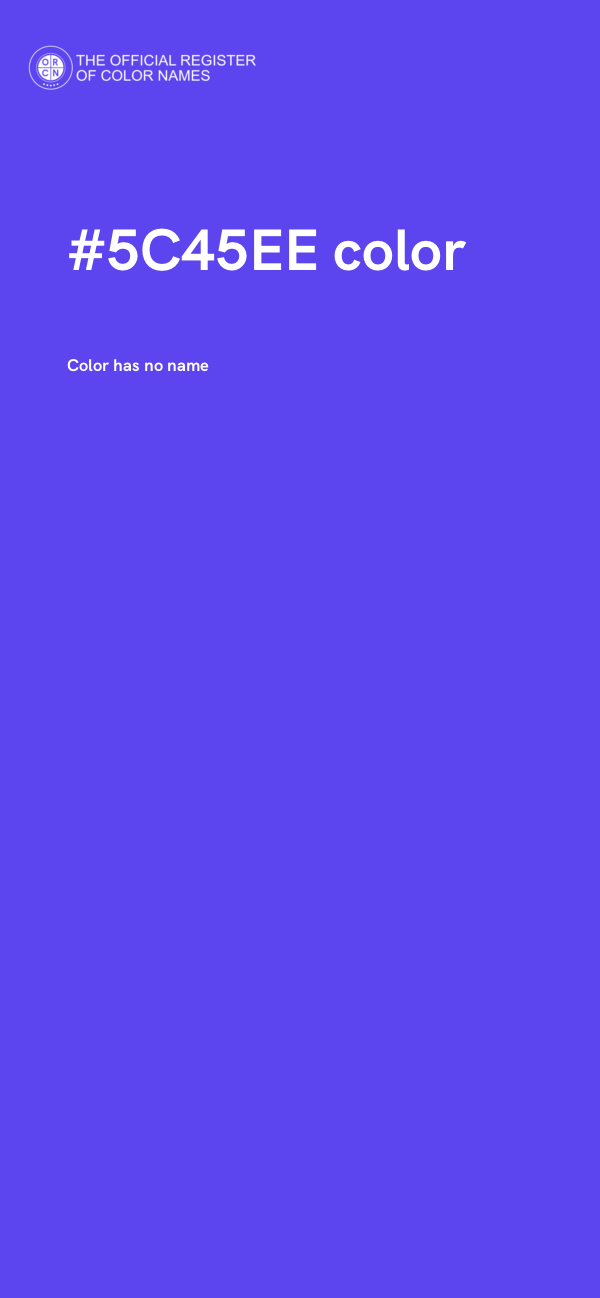 #5C45EE color image