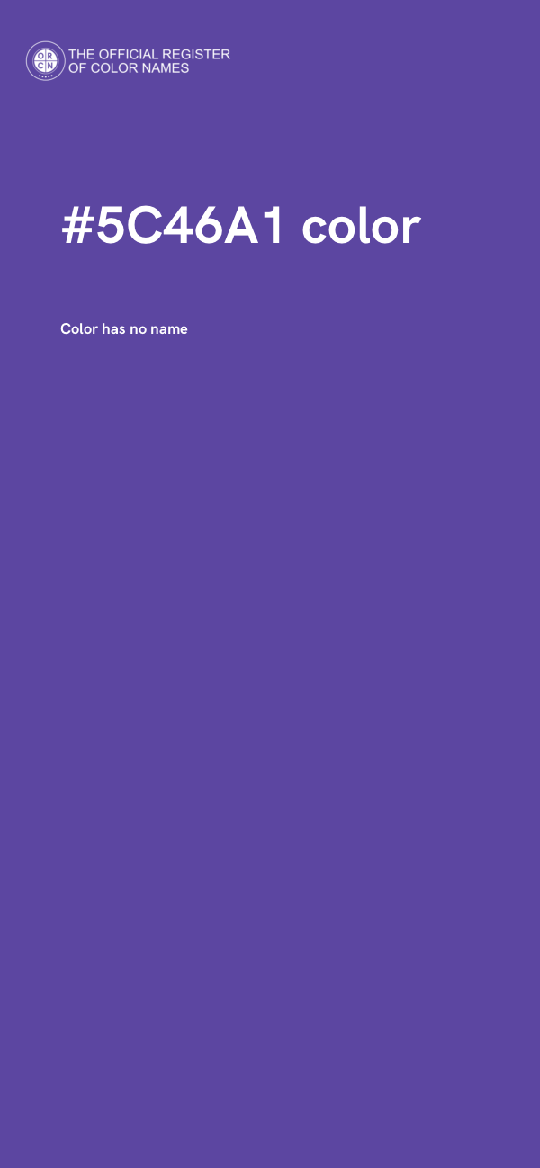#5C46A1 color image