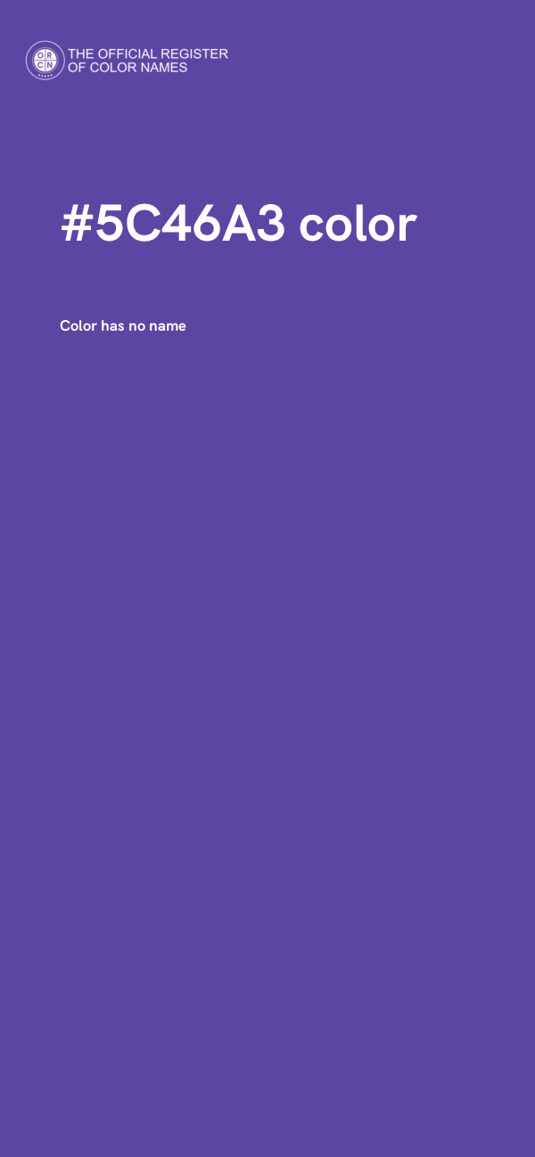 #5C46A3 color image