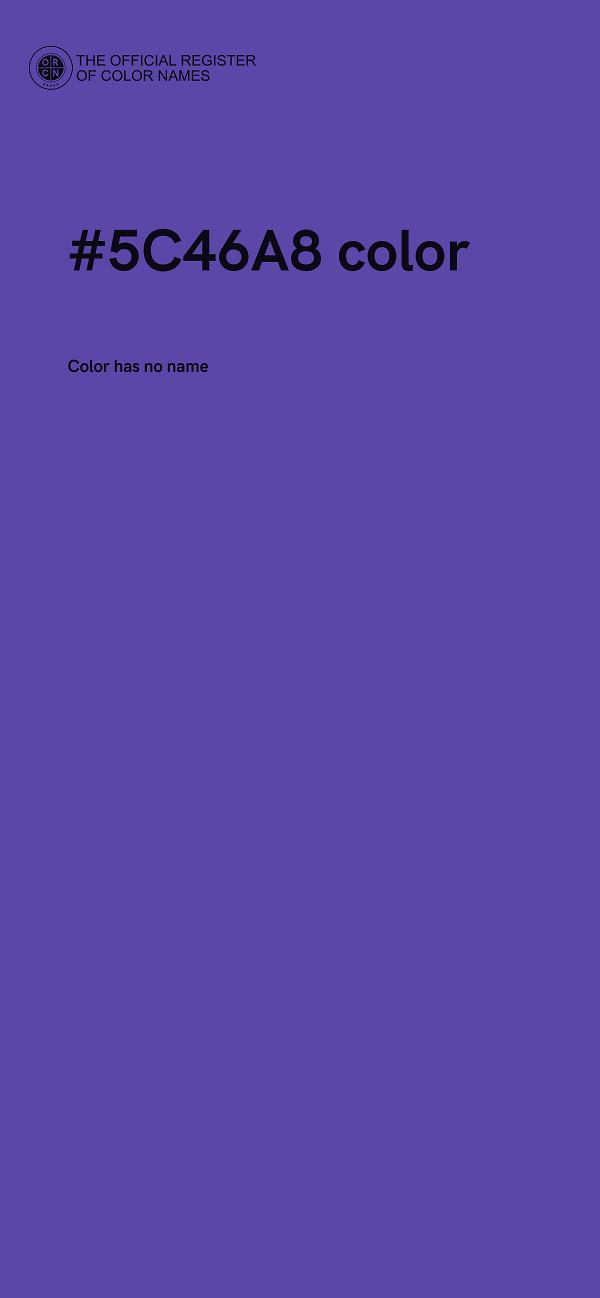 #5C46A8 color image