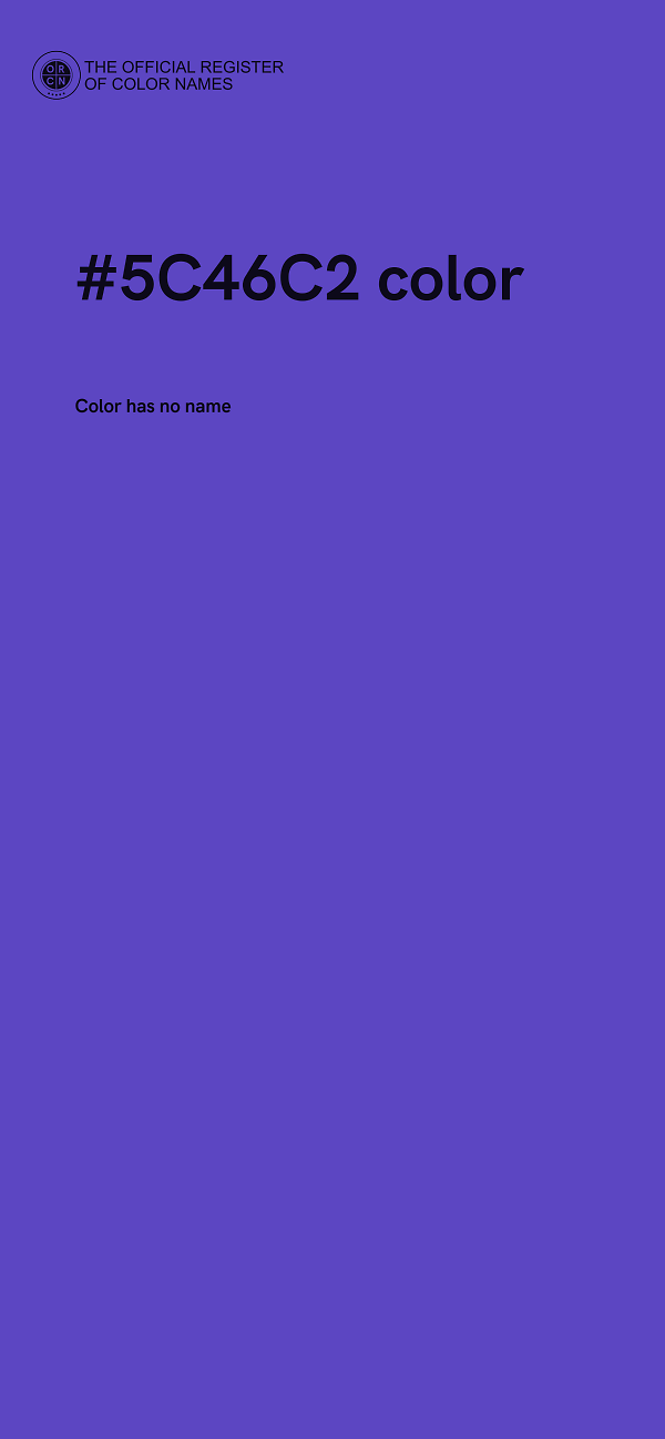 #5C46C2 color image