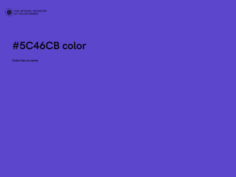 #5C46CB color image