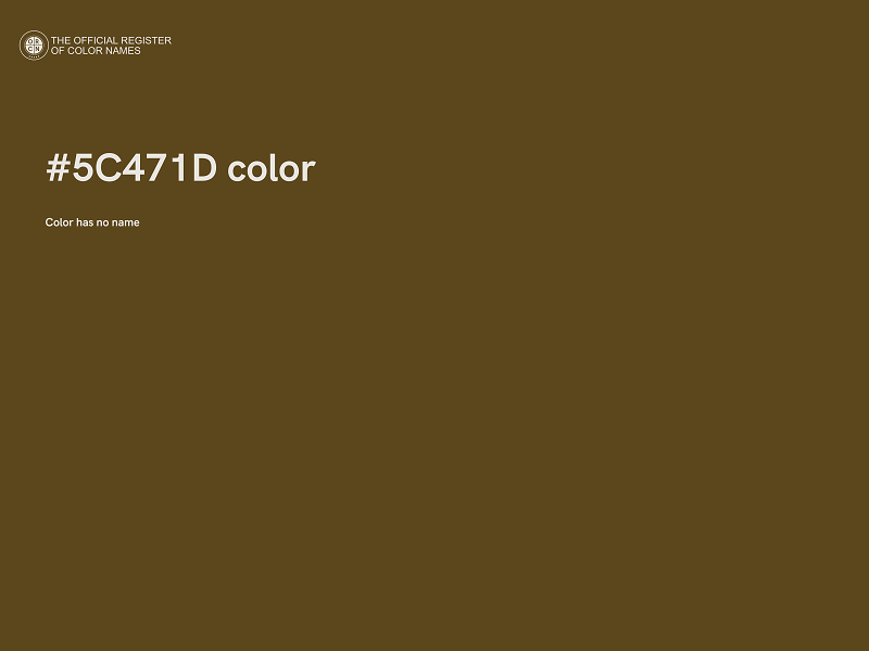 #5C471D color image