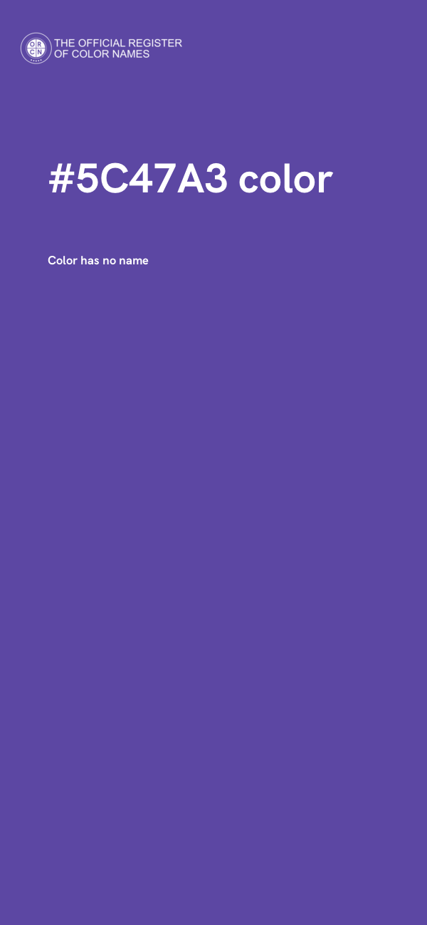 #5C47A3 color image