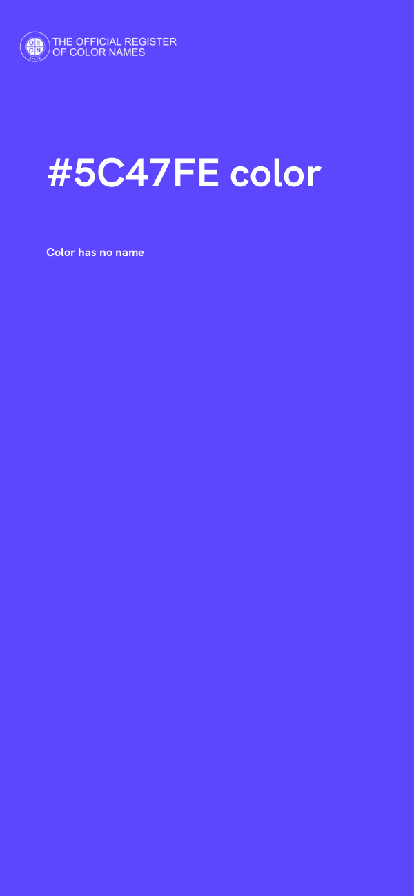 #5C47FE color image