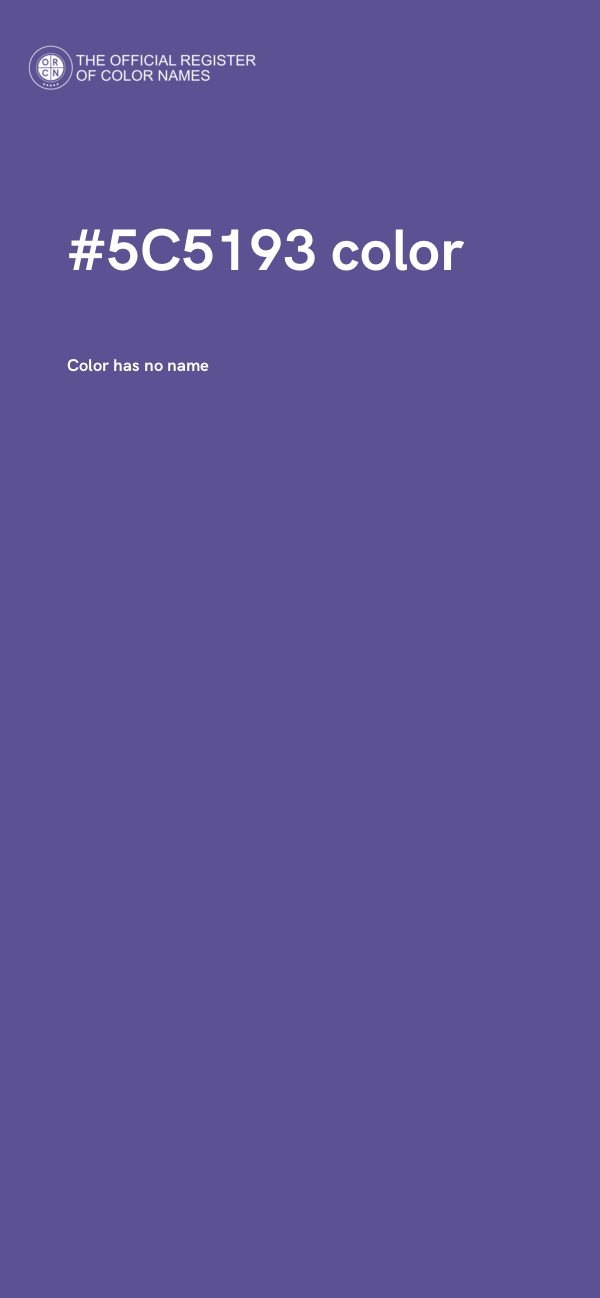 #5C5193 color image