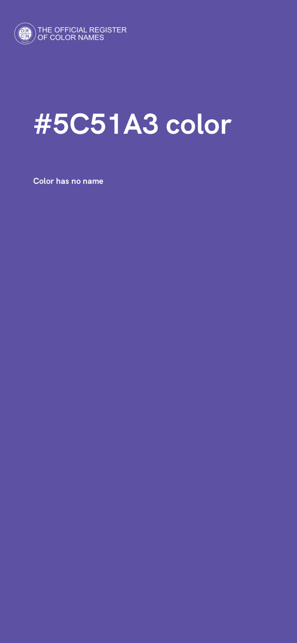 #5C51A3 color image