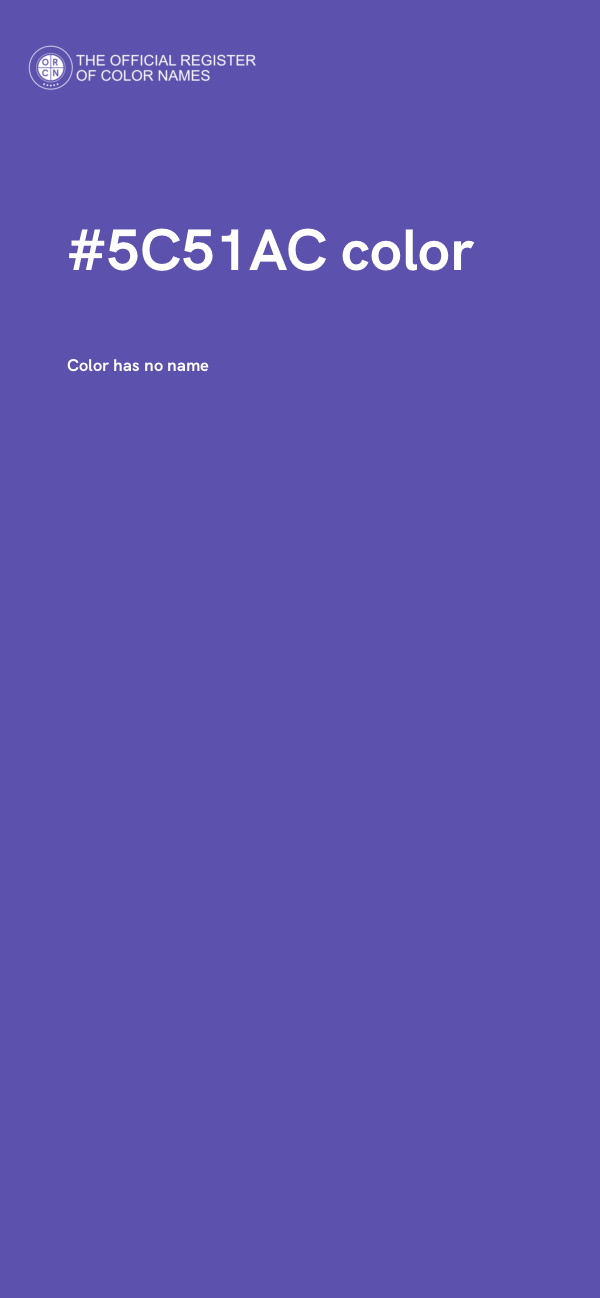 #5C51AC color image