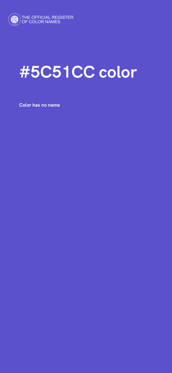 #5C51CC color image