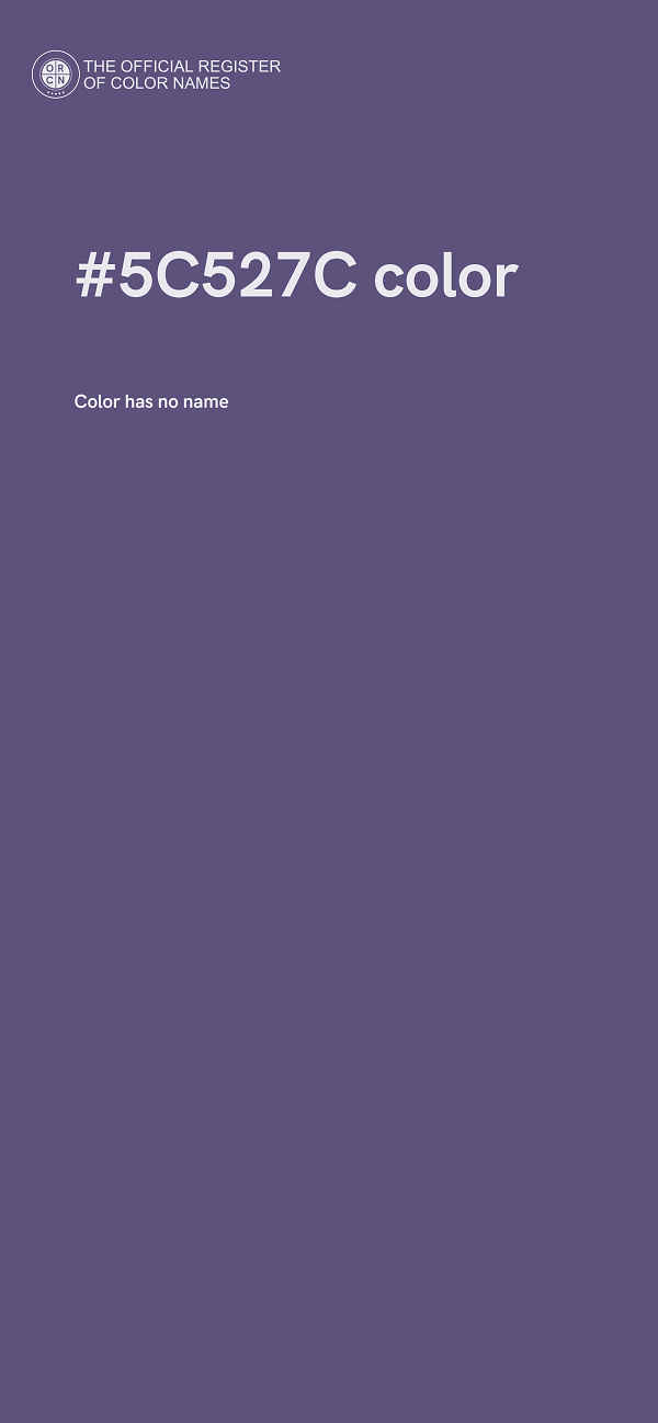 #5C527C color image