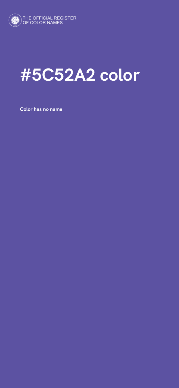 #5C52A2 color image