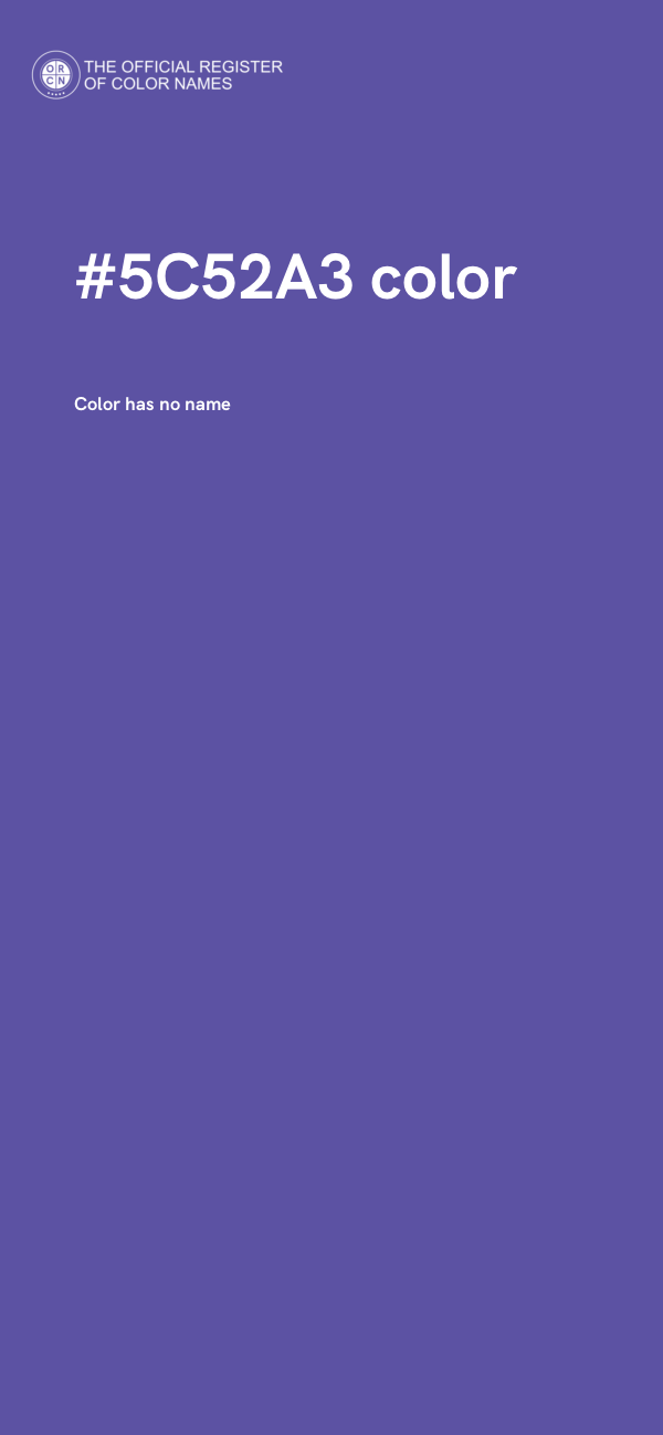 #5C52A3 color image