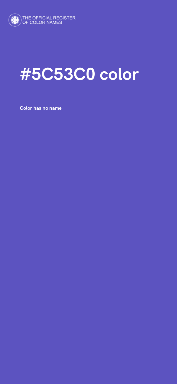#5C53C0 color image