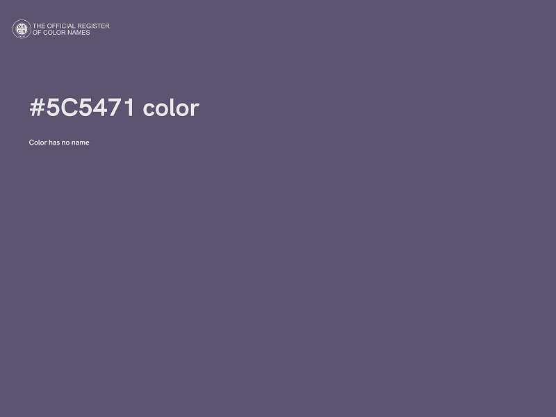 #5C5471 color image
