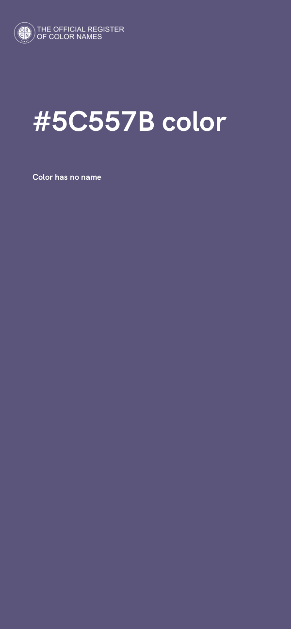 #5C557B color image