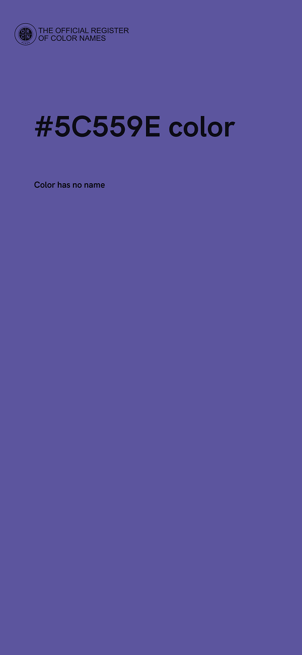 #5C559E color image