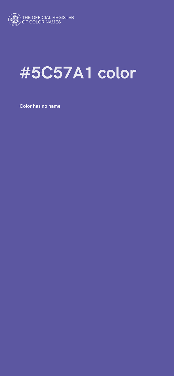 #5C57A1 color image