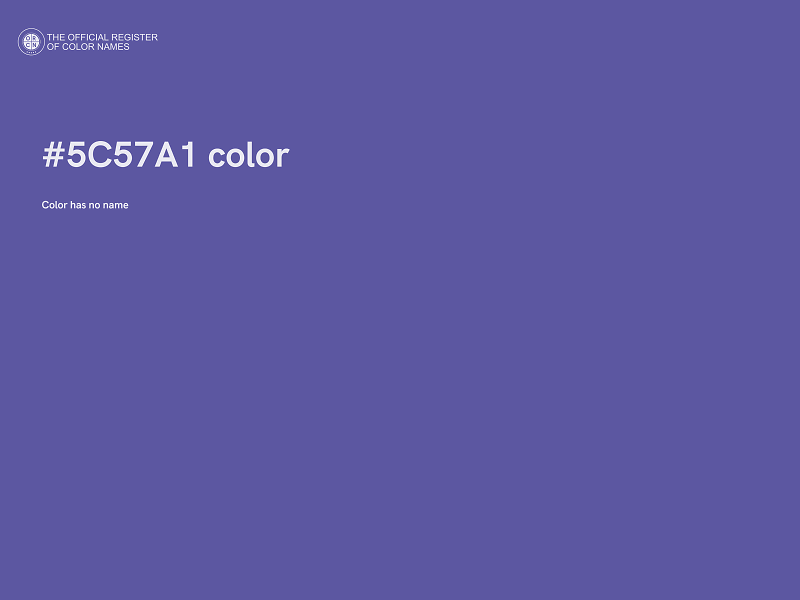 #5C57A1 color image