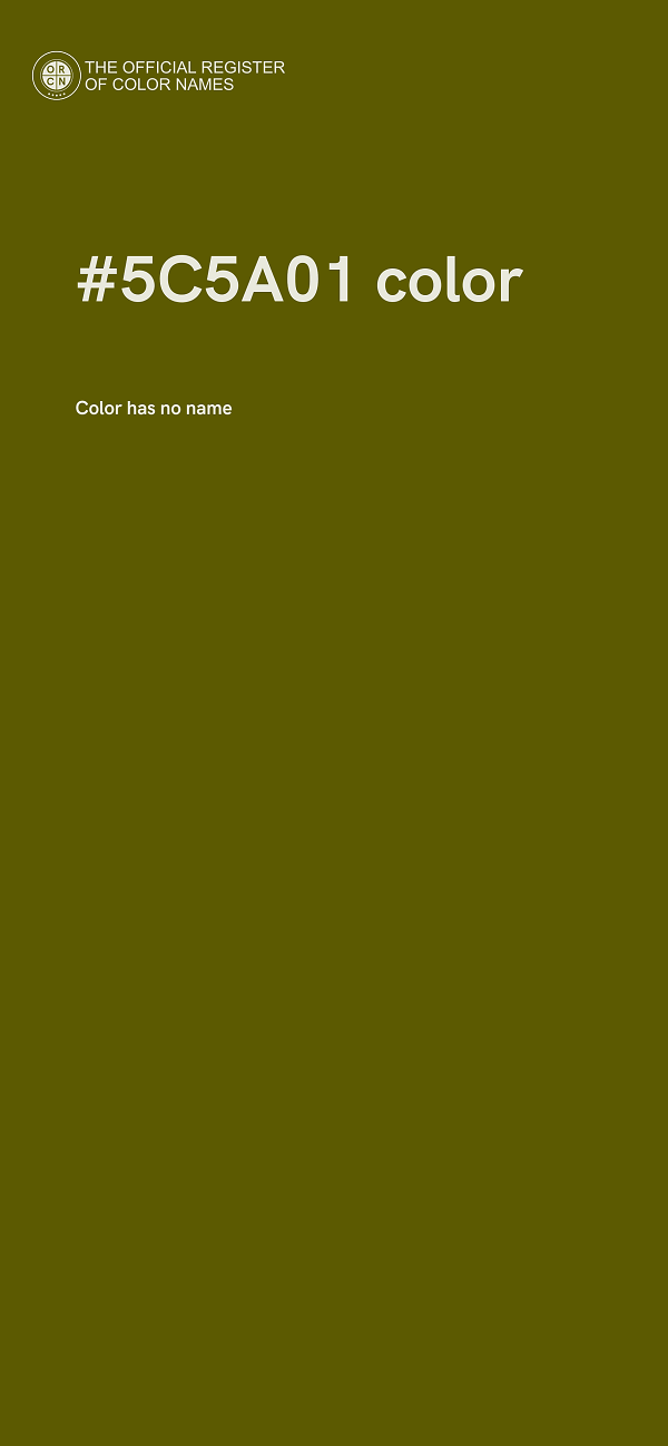 #5C5A01 color image