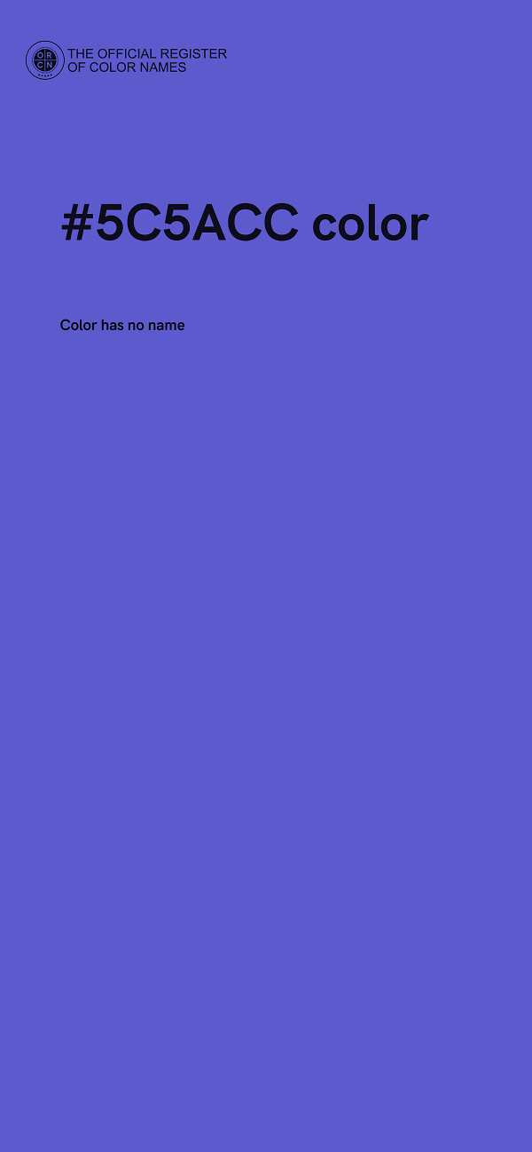 #5C5ACC color image