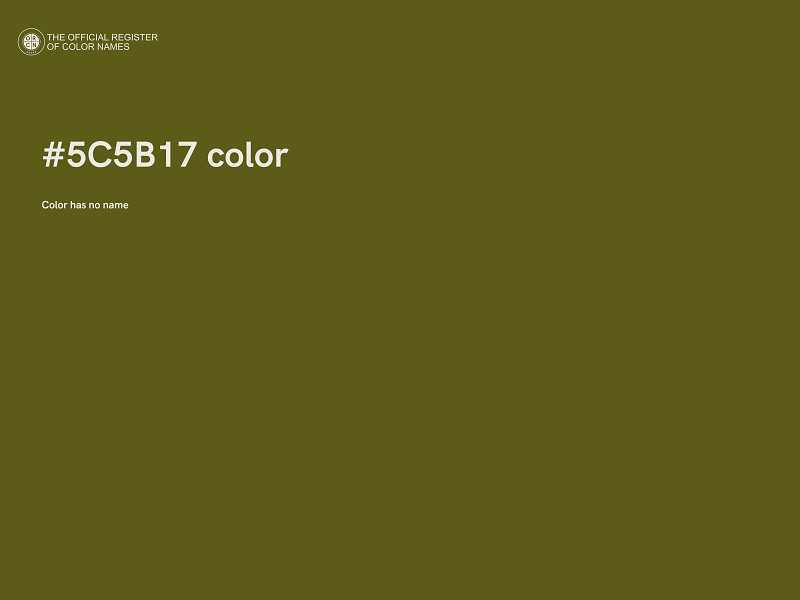 #5C5B17 color image