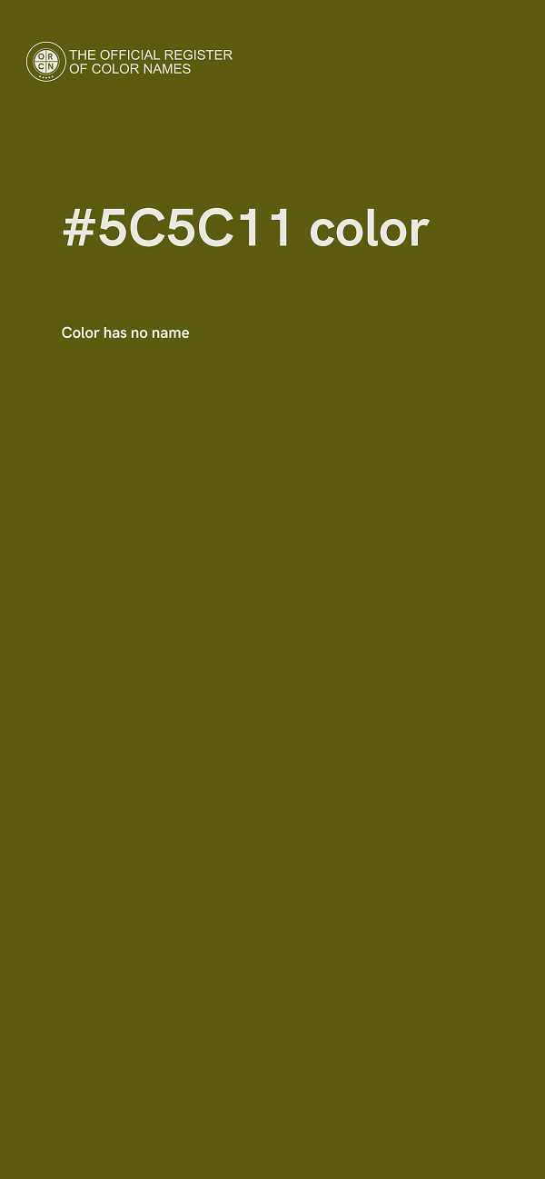 #5C5C11 color image