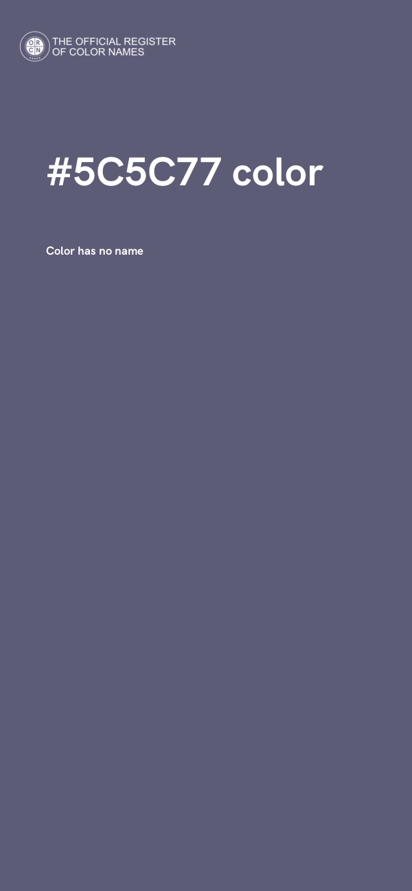 #5C5C77 color image