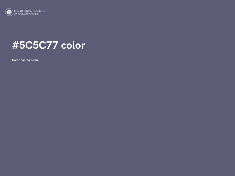 #5C5C77 color image