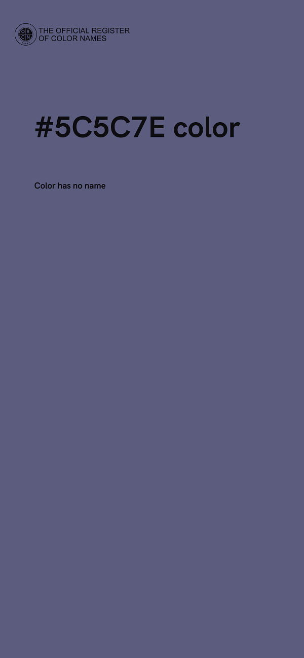 #5C5C7E color image
