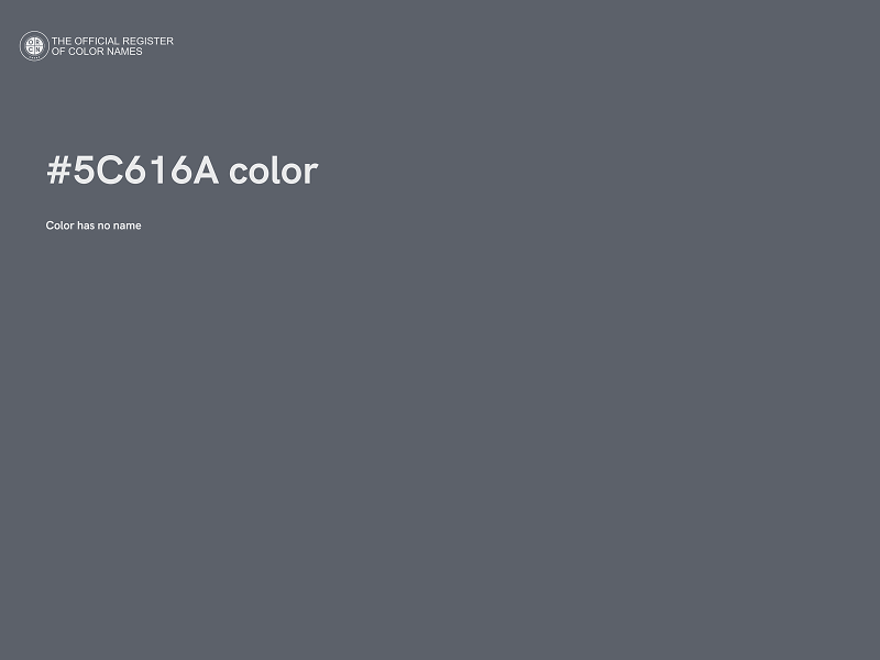 #5C616A color image