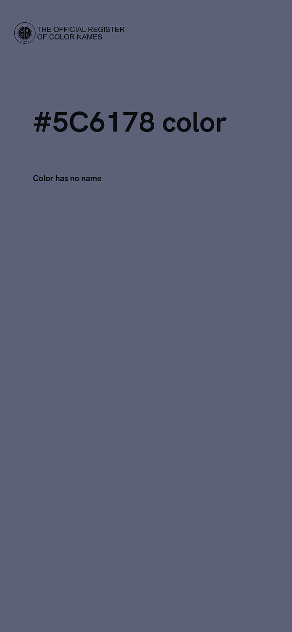 #5C6178 color image