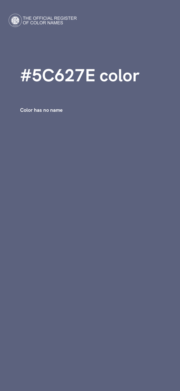 #5C627E color image