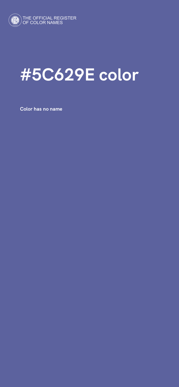 #5C629E color image