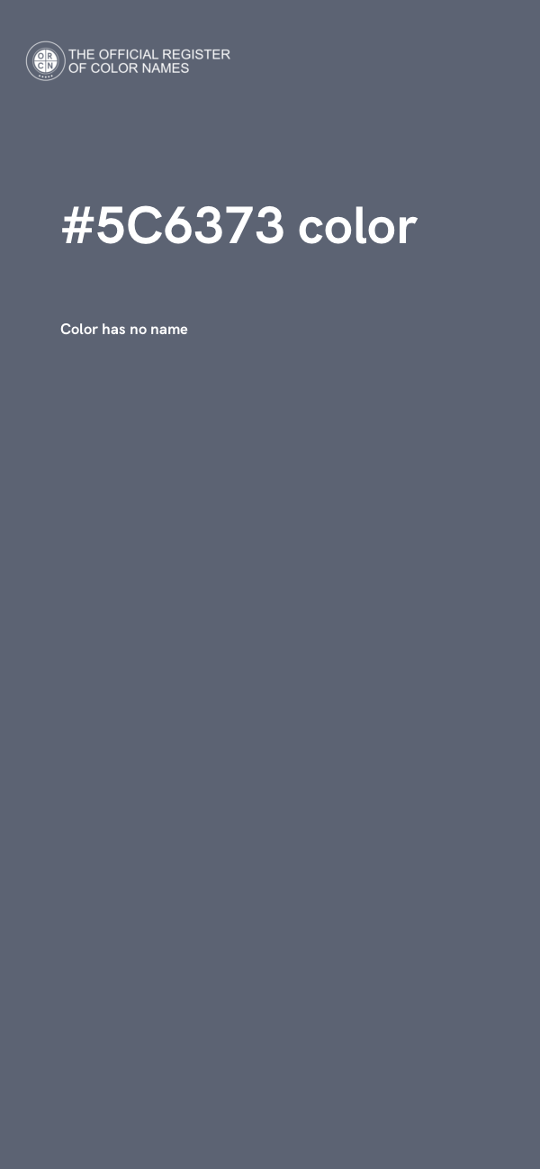 #5C6373 color image