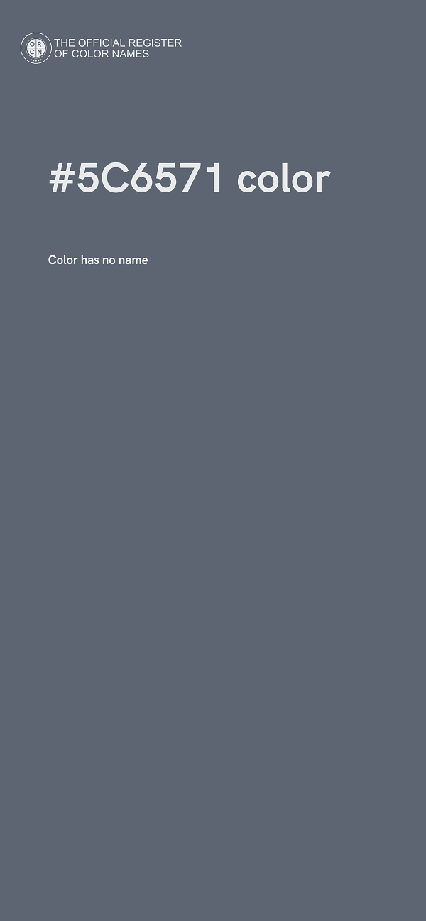 #5C6571 color image