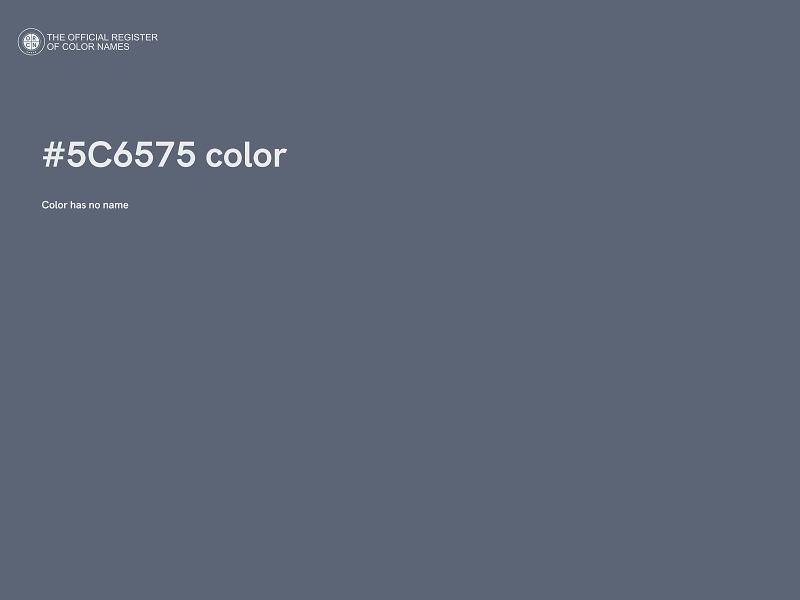 #5C6575 color image