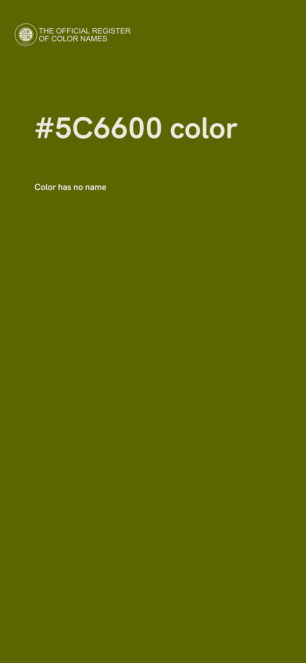 #5C6600 color image